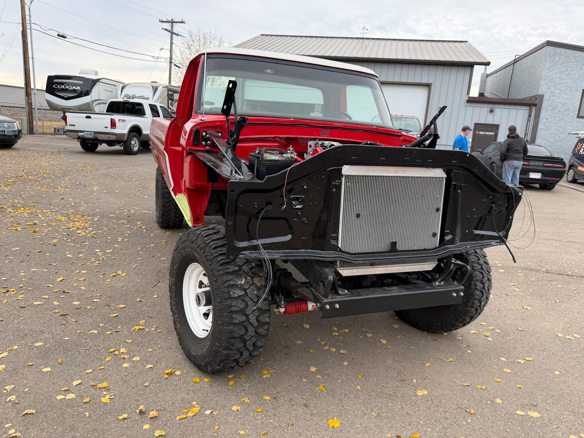 1967 Ford F-250 - 1967 F-250 4x4 Project - Used - VIN F26YKA33446 - 1 Miles - 8 cyl - 4WD - Manual - Truck - Red - Mandan, ND 58554, United States