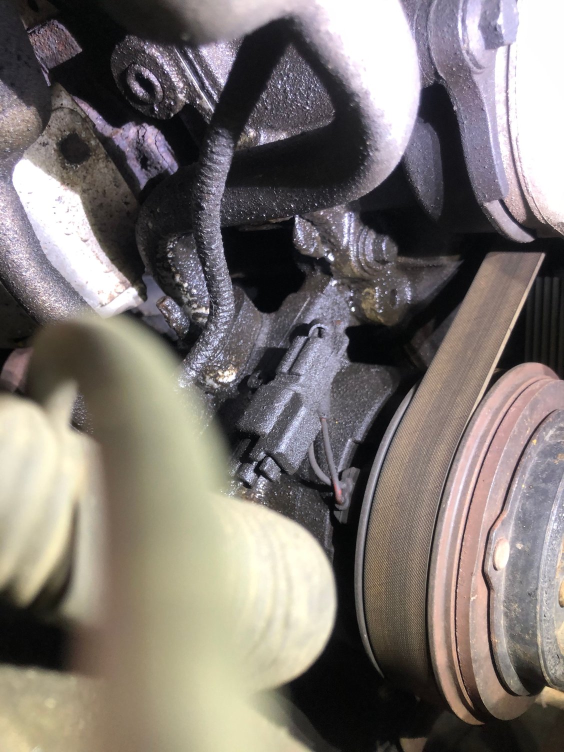 6.2L Timing Cover Oil Leak behind Tensioner Ford Truck Enthusiasts Forums