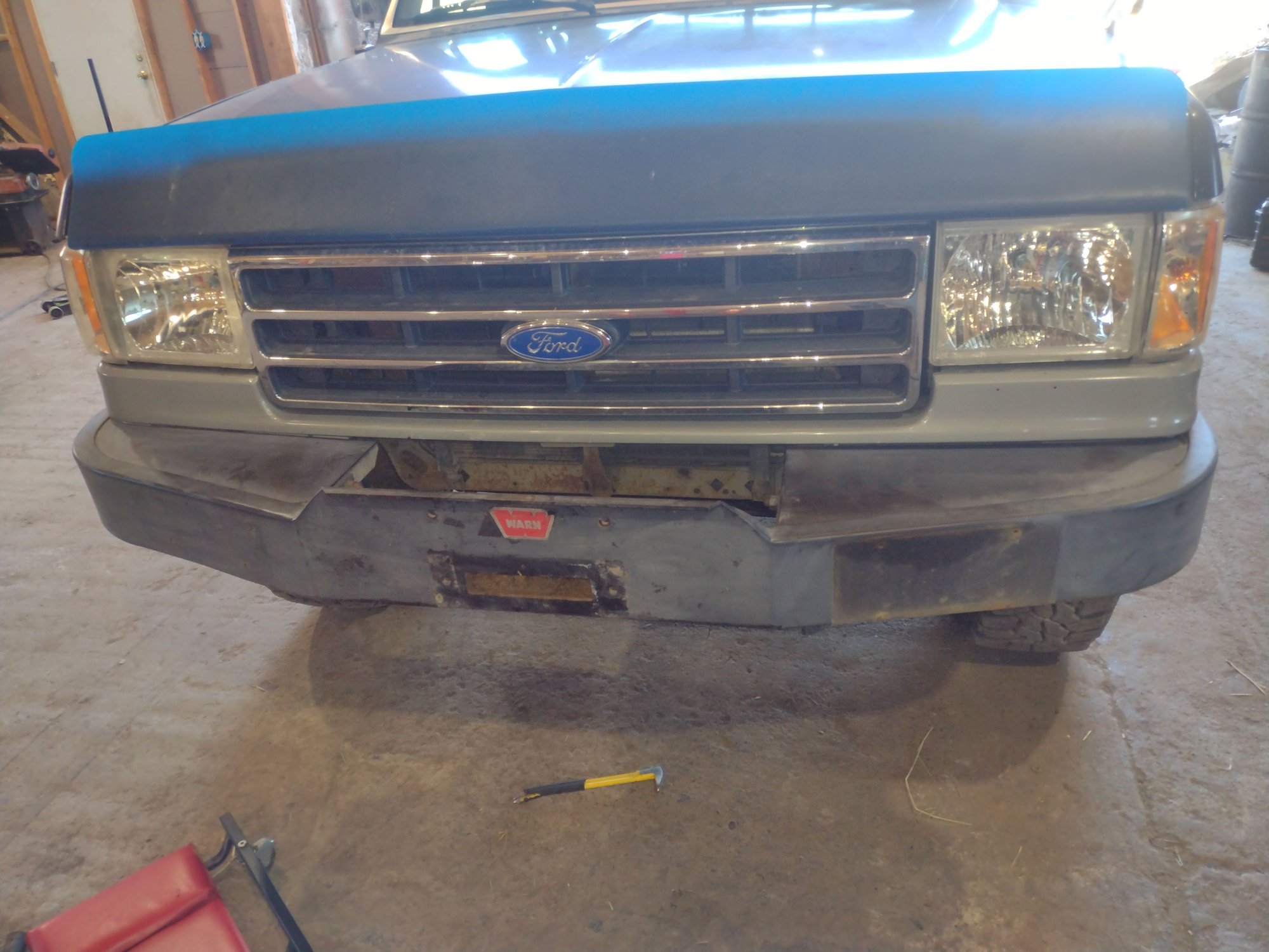 Came with the bumper, of course.