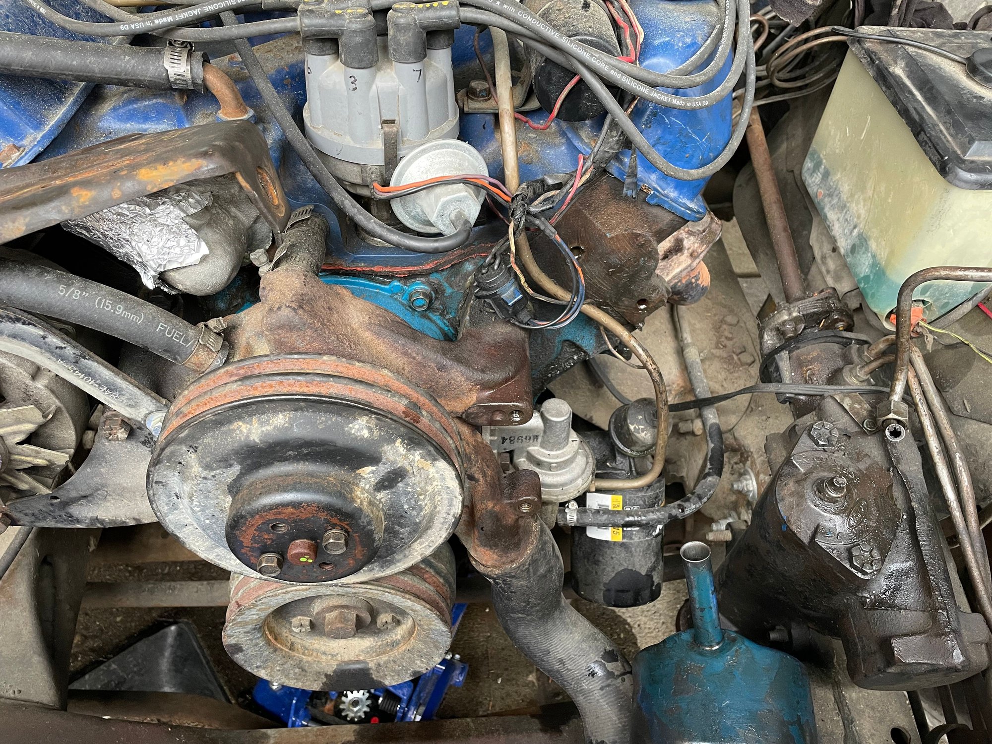 1976 F150 4x4 Power Steering bracket problem Ford Truck Enthusiasts Forums