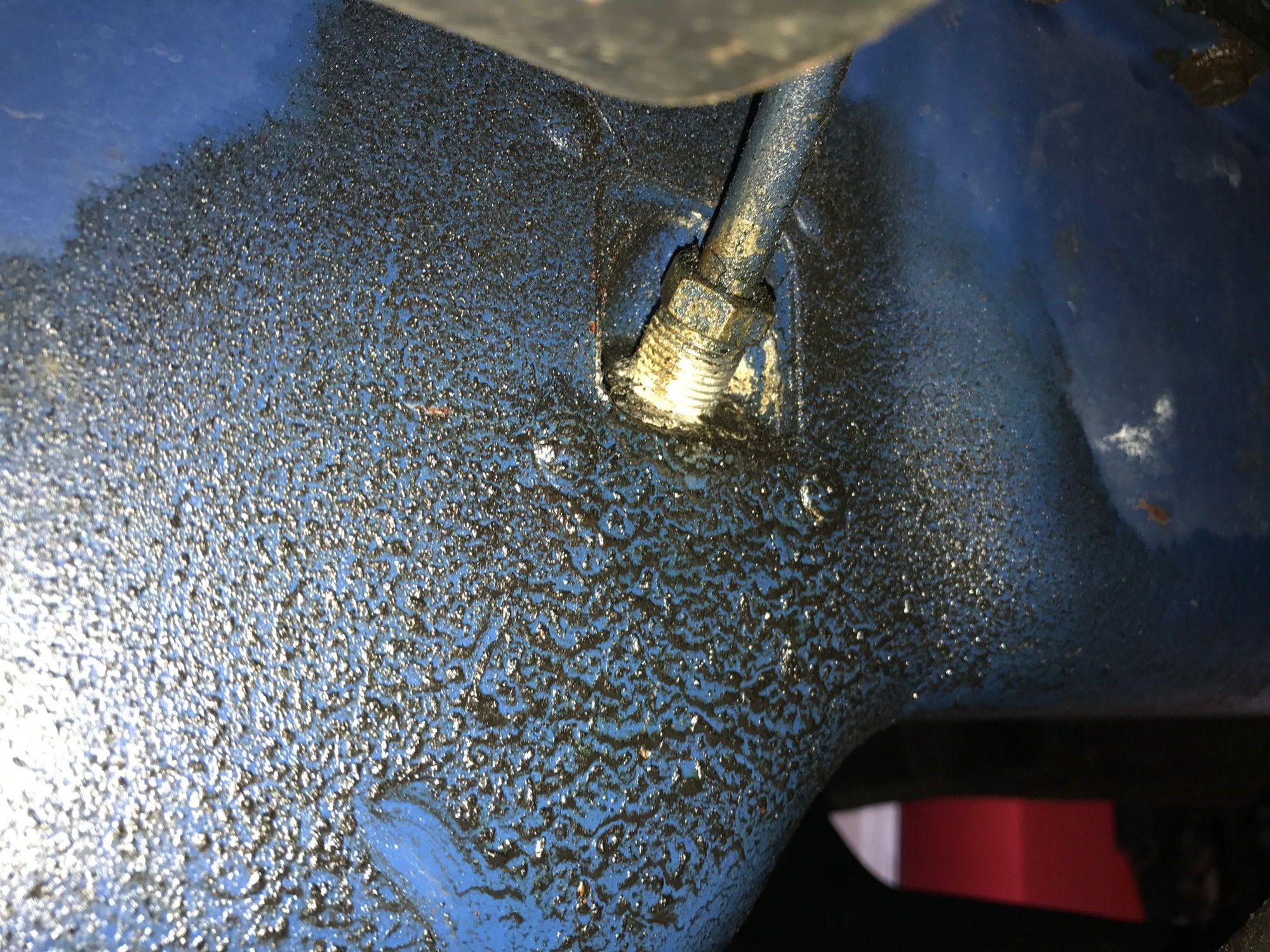 leaking dipstick entry into oil pan Ford Truck Enthusiasts Forums