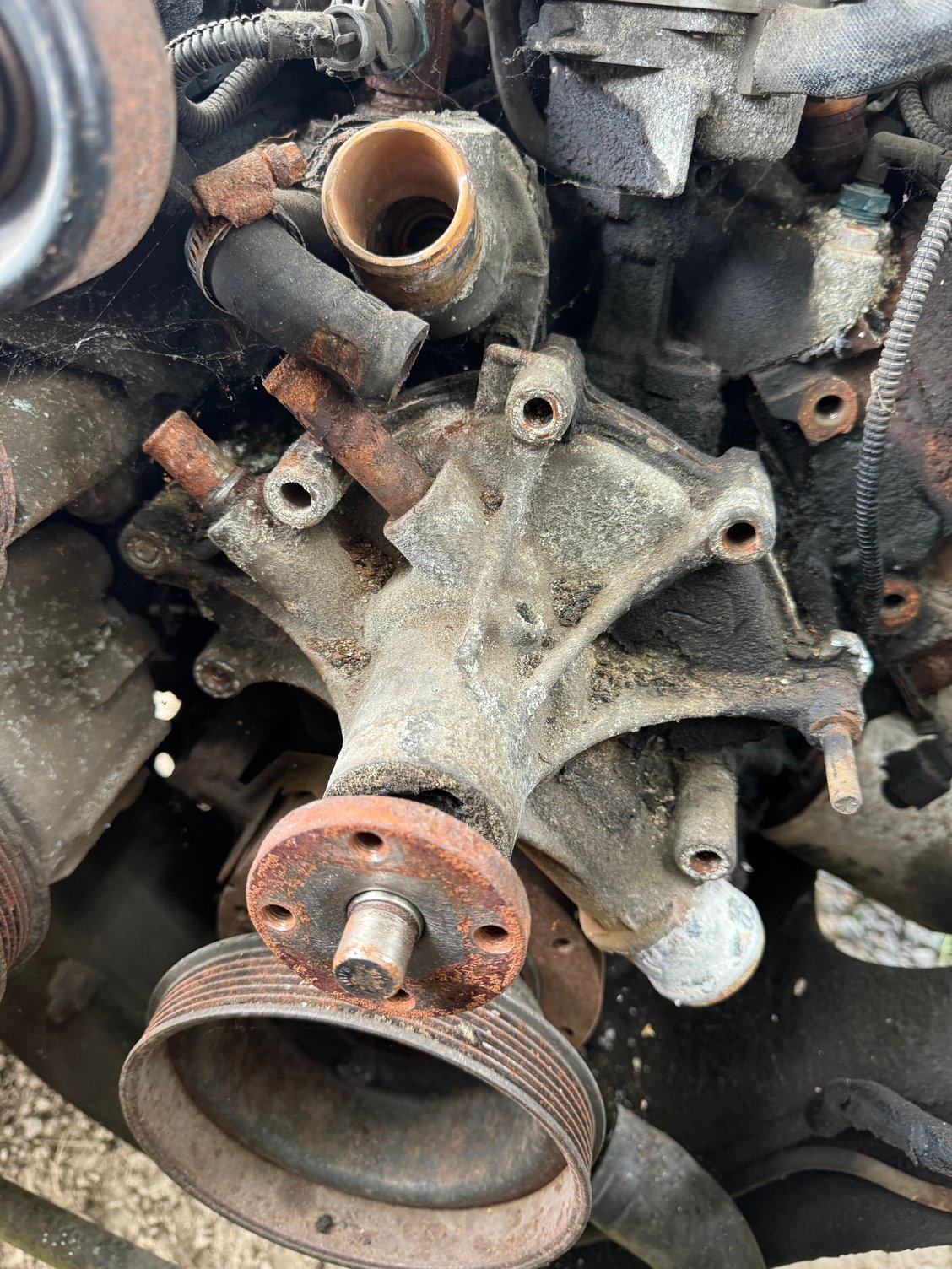 Stuck water pump Ford Truck Enthusiasts Forums