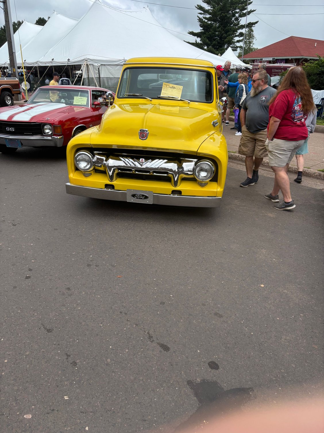 Small car show in Ironwood Mi today. Unfortunately no Highboys