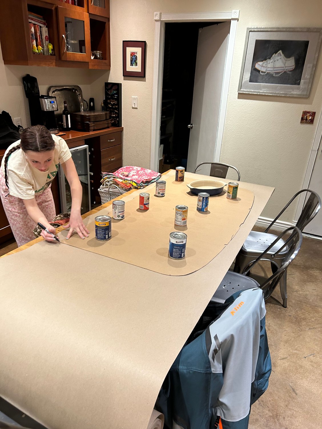 I put my youngest to work making these. She needs gas money. �67-�72 headliner templates on painters paper. I spray-glued mine to a large campaign sign (plenty of those lying around now) and carefully cut inside the lines. Perfect headliner. Just cover and install. 1/8� or 3mm plywood is also a good material. 