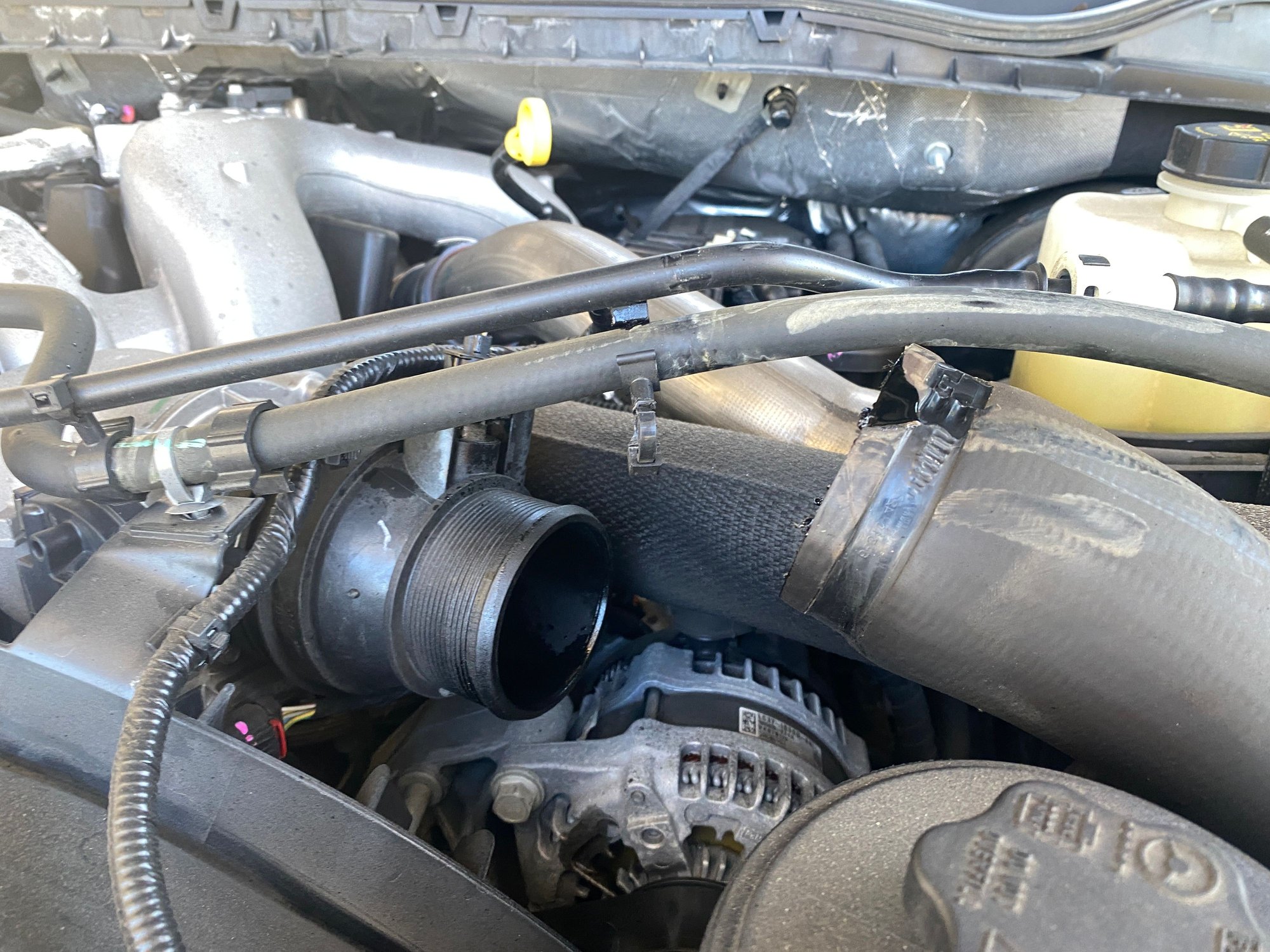 What would cause this hose to blow off? Ford Truck Enthusiasts Forums