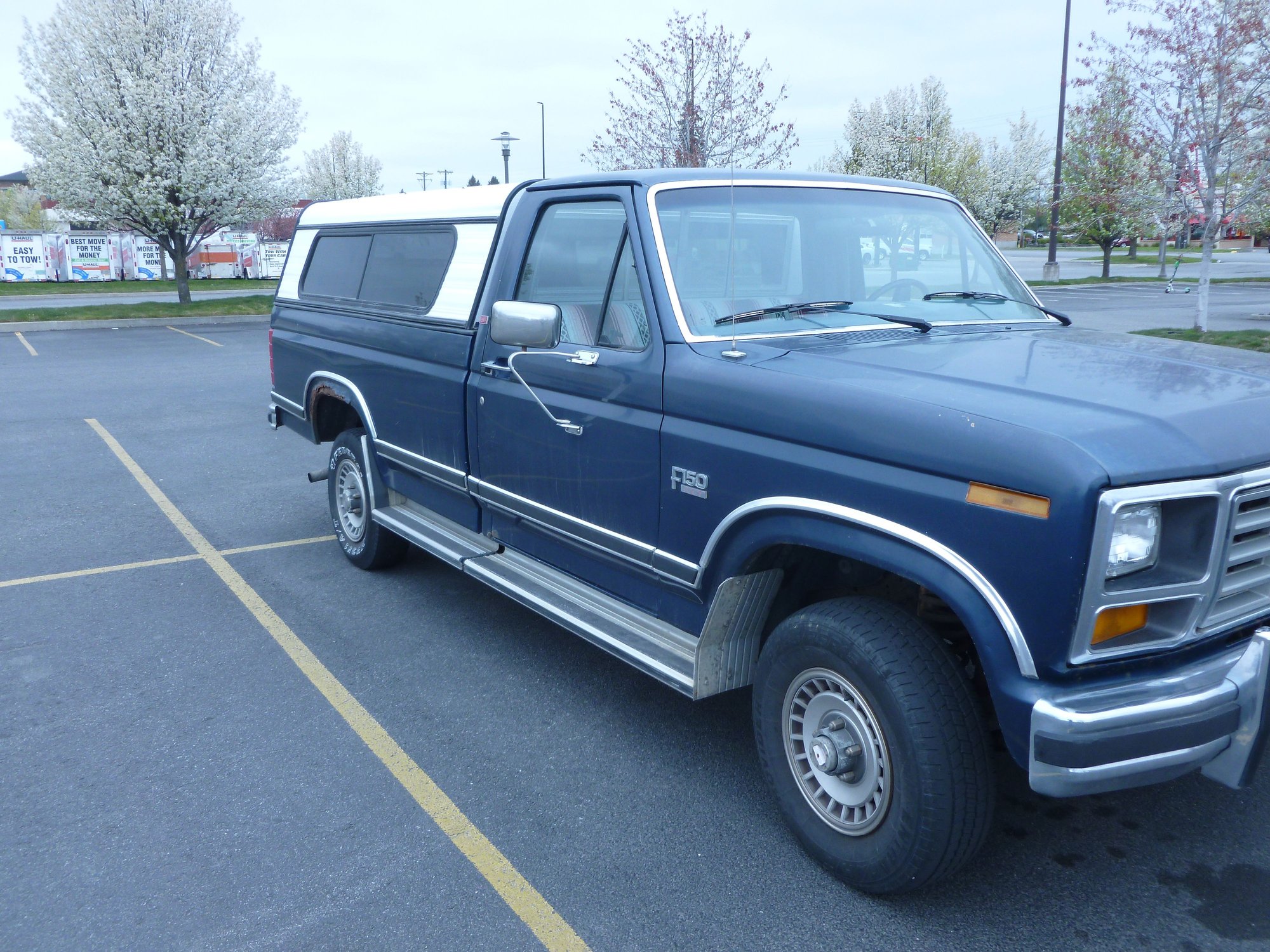 1986 Ford F-150 - 1986 F150 Lariat 4x4 C6 - Used - VIN 2FTEF14Y4GCB88681 - 153,500 Miles - 6 cyl - 4WD - Automatic - Truck - Blue - Spokane, WA 99206, United States