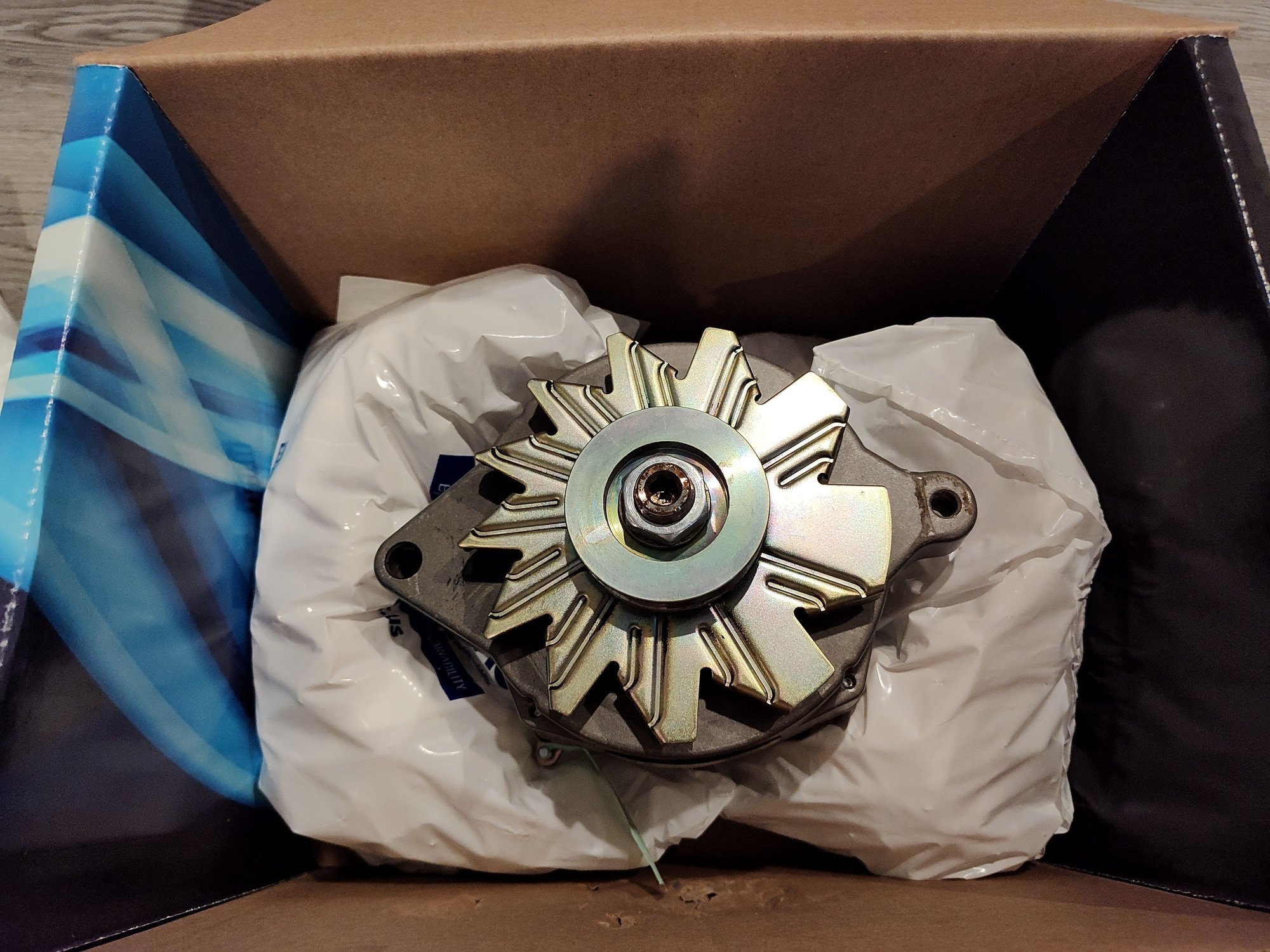 Engine - Electrical - FS: Tuff Stuff Alternator 100 amps 1-Wire, Single V-Belt Pulley, 7068 - Used - 1963 to 1967 Ford Econoline - Houston, TX 77073, United States