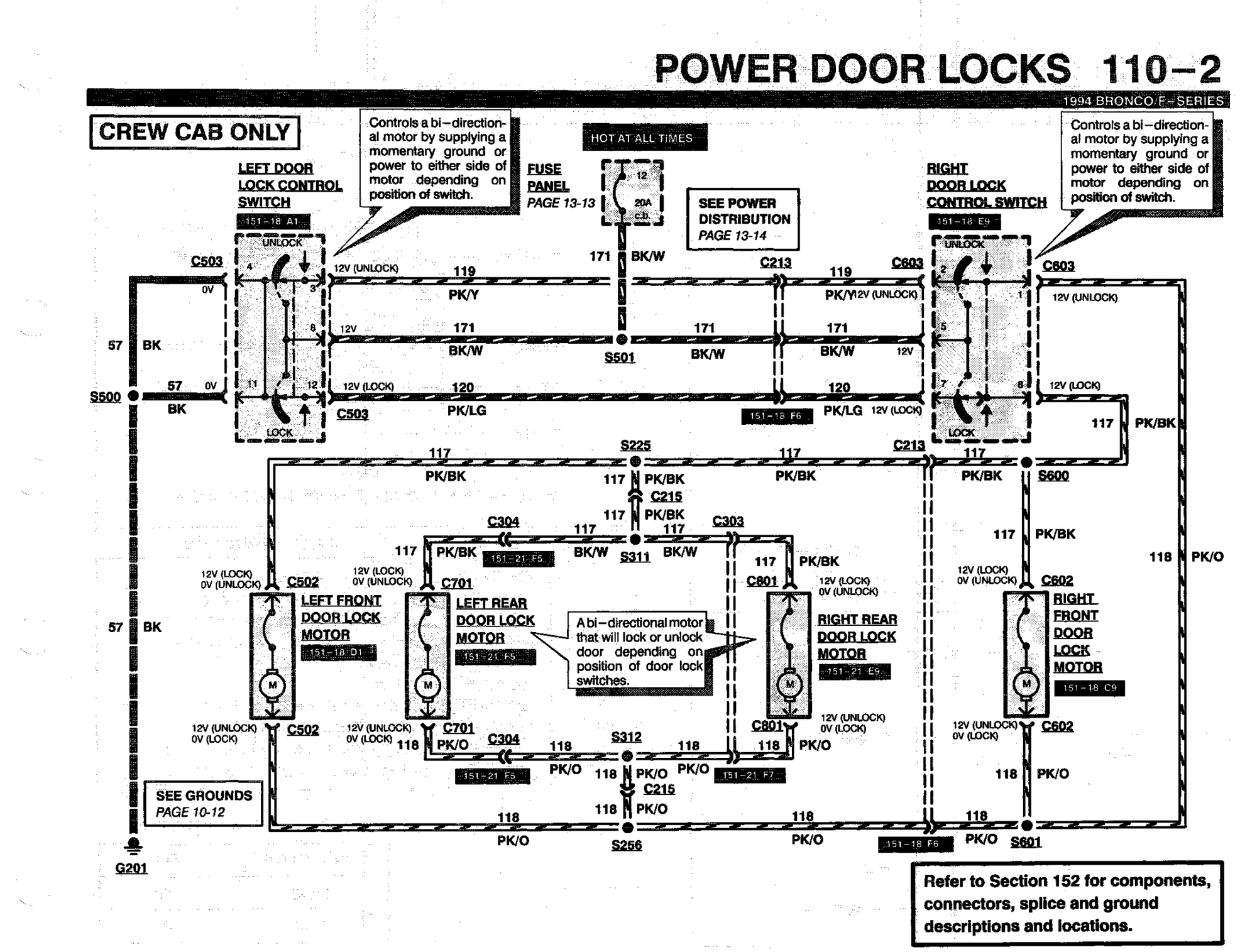Power Door Locks 94 F250 Ford Truck Enthusiasts Forums