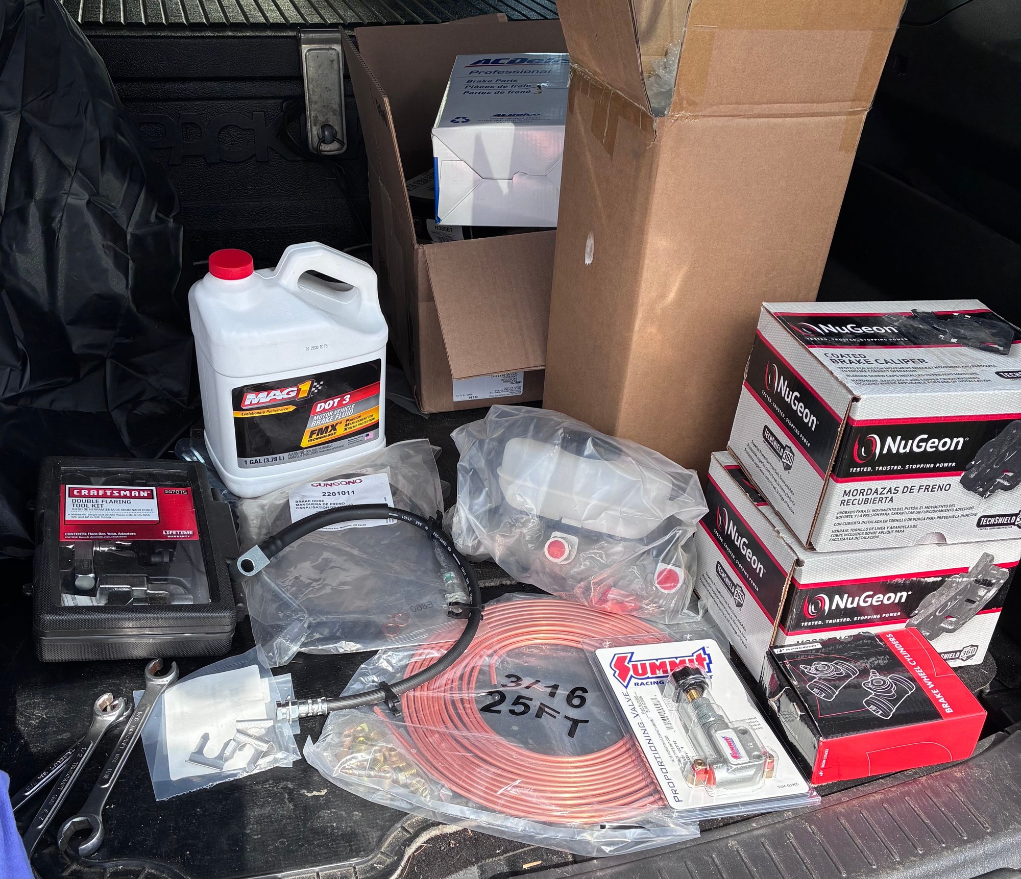 Brake system replacement time! not the usual 2 hour job!