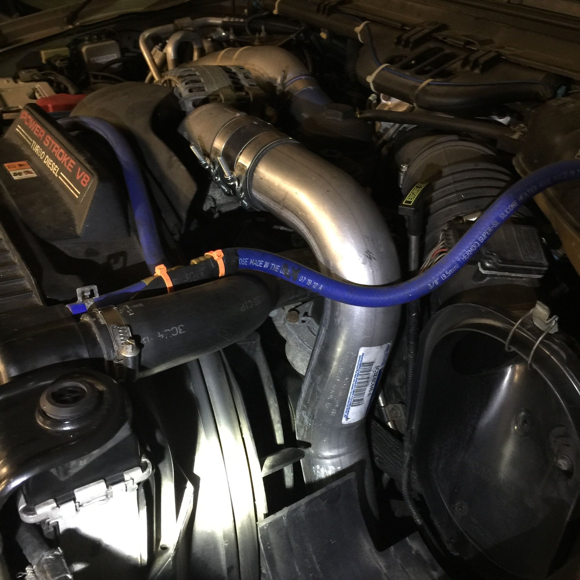 Cold Side Intercooler Tube Failure Time to backdate Ford Truck