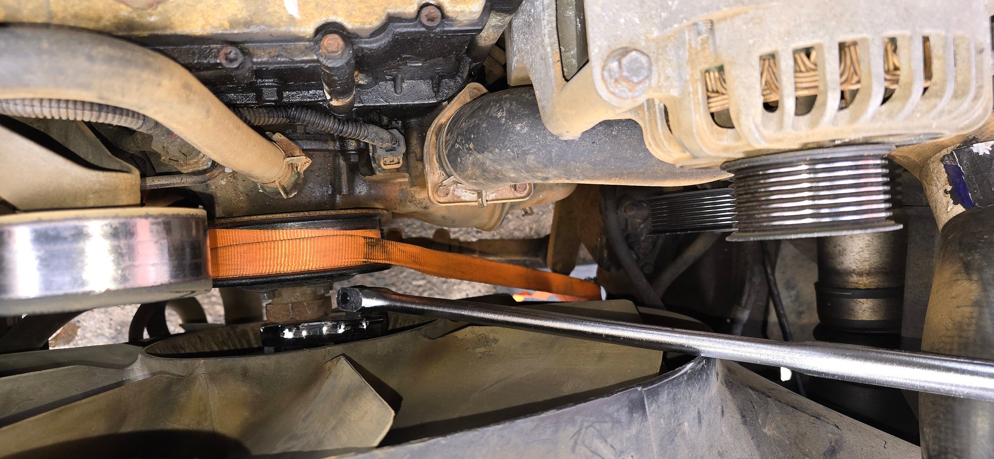 Removing that darn clutch fan - Ford Truck Enthusiasts Forums