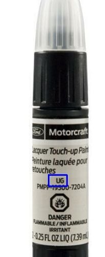 Touch Up Store - Ford F250 Z1 Oxford White Paint Pen & Clearcoat