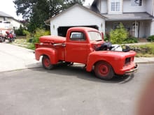 old red farmtruck