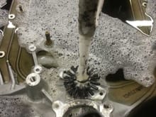 Cleaning intake manifold