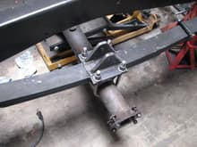 No one makes a Caltrac bar for a spring over axle set up, so I decided to make my own.