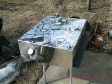 My hand made Stainless Steel Gas tank
