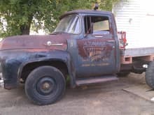 Bought new in 56 as a welding truck.