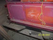 Rusty Reds bumper &amp; tailgate