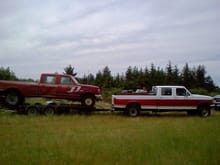 towing my '87 F350 home