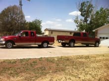 f150 and f350 what are the ods of getting almost the exact same colors