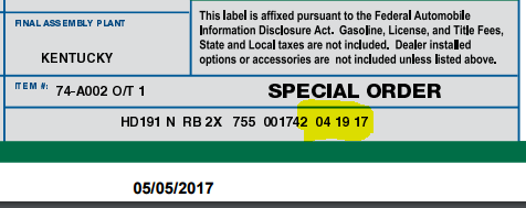 Dates And Codes On Window Sticker Ford Truck Enthusiasts Forums Dates And Codes On Window Sticker Ford Truck Enthusiasts Forums
