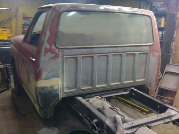 Cab ready for primer