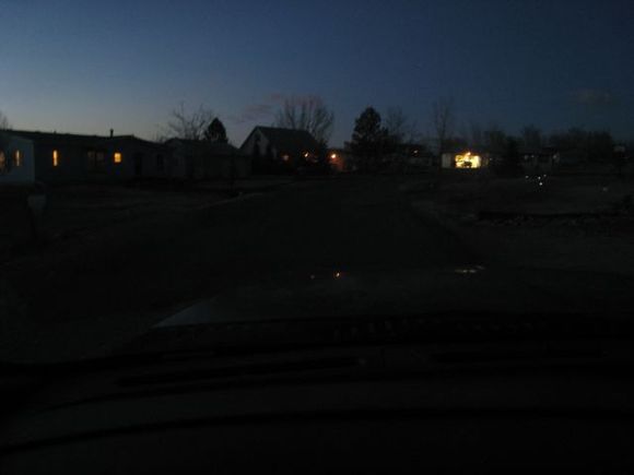 Lights off