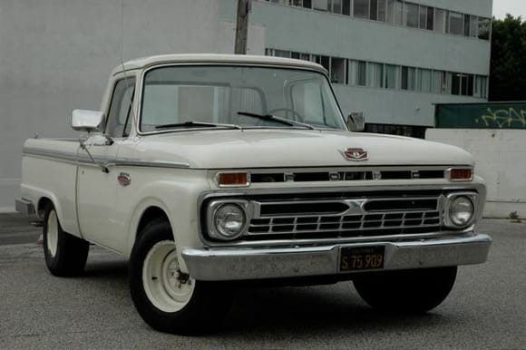 Here are some pics of my new purchase. 66 F100 Custom Cab Shortbed, 352, auto, 139000 original miles. Overall it's in great shape. Has a few rust bubbles on the rear cab seams &amp; front edge of the hood. Cab mounts are solid &amp; rust free. It runs good. Will drive it while deciding how much I'm going to do to it. I'm stoked!