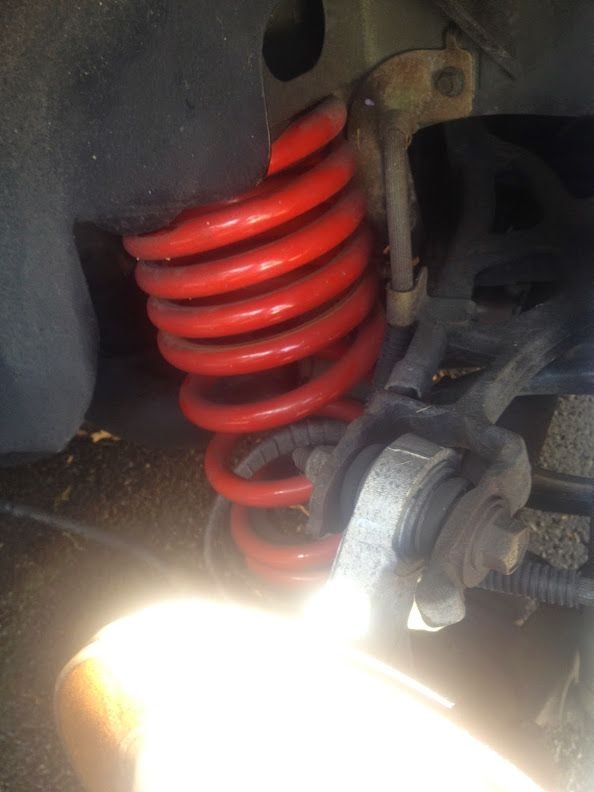 WHY is my car leaning to one side? Why do i keep coming up with an