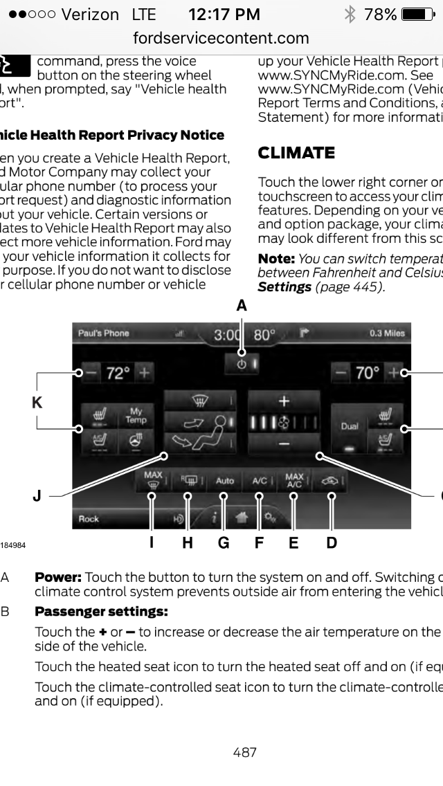 Heated Steering wheel on '15 Platinum Ford Truck Enthusiasts Forums