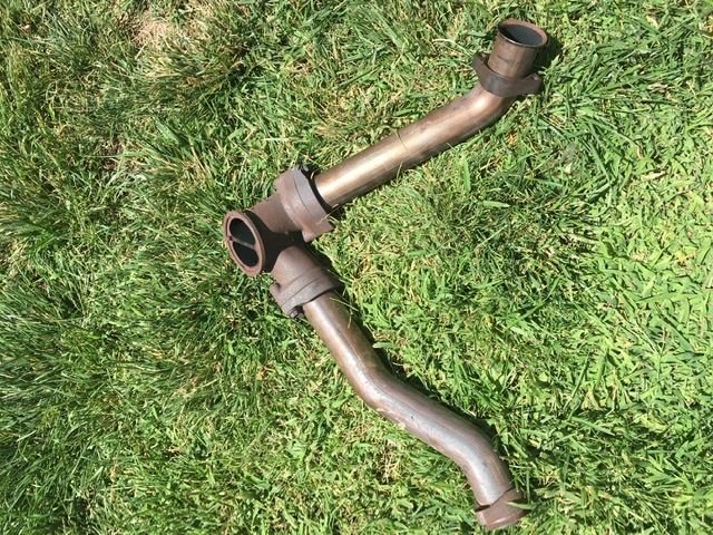 Engine - Exhaust - Motorcraft 7.3 up pipes & collector - Used - Rocklin, CA 95765, United States