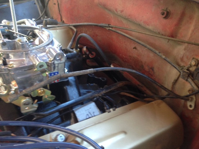 Help!! 65 F100 352 Throttle Cable to Carb bracket? - Ford Truck ...