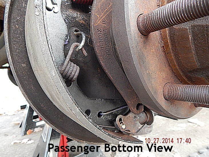 '94 F250 New Set of Brake Shoes On Now, But Passenger Drum Won't Go