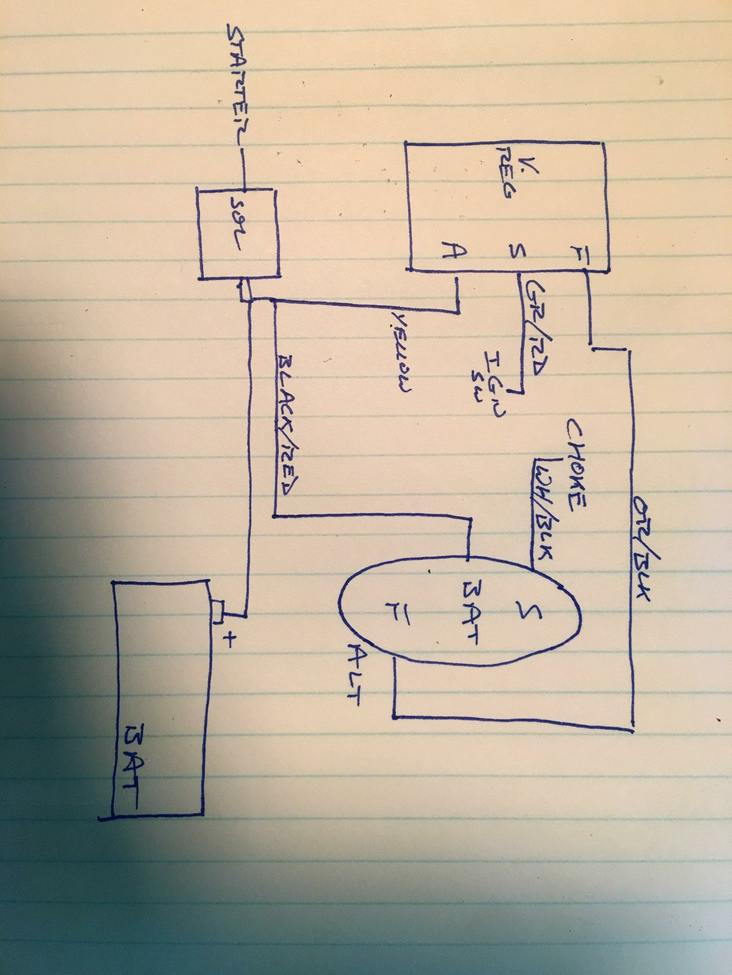 Ford Voltage Regulator Wiring Diagram 