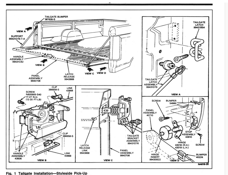 heres some of the bullnose setups, the one for your year is 