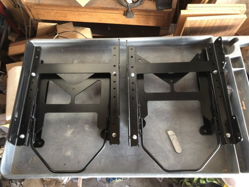 E350 Front Seat Upgrade Project - Ford Truck Enthusiasts Forums Ford E350 Passenger Seat Swivel Base