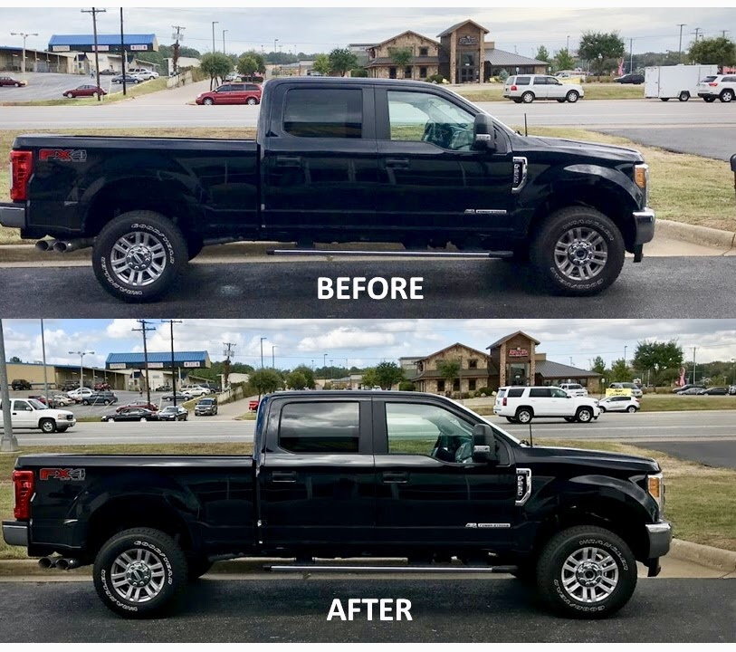 Photos of leveled trucks with stock wheels - Ford Truck Enthusiasts Forums