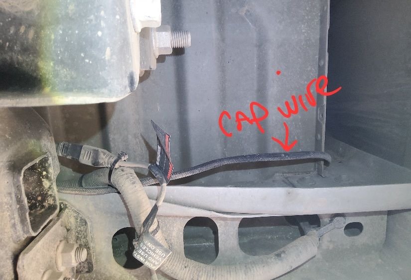 Truck cap center high brake light wiring 2022 F350 - Ford Truck