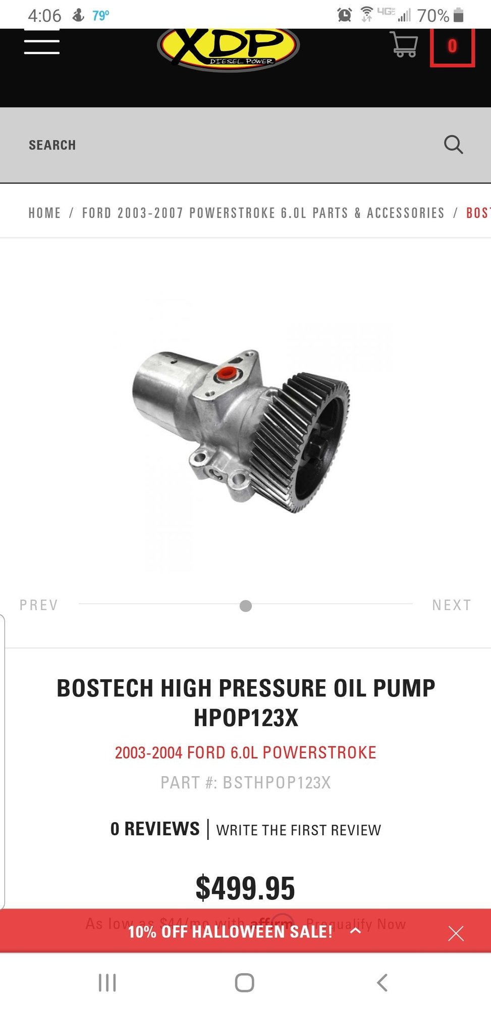 Please help high pressure oil pump brand Ford Truck
