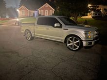 2015 F-150 Lariat on 26 Forgis
