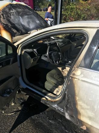 Lucky I didn’t explode, flames were literally underneath the entire car like a stove top