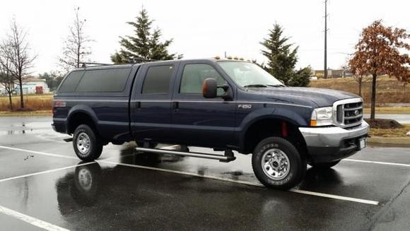 F250 4x4, Long Bed w/cap
