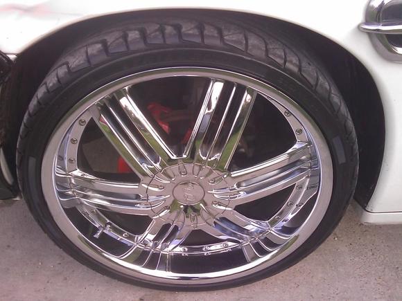 U2 085 22' Chrome Rims
