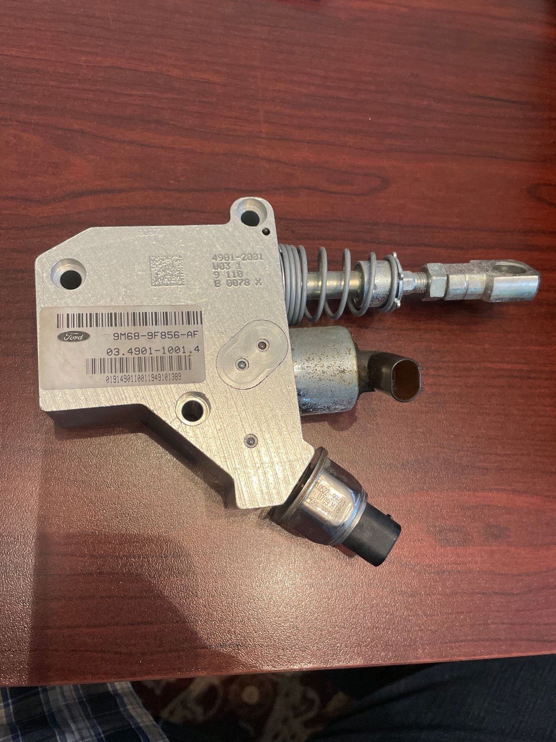 This is a pic of the failed brake feel sensor which was replaced with a good used part. 