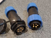 Marine connectors detail