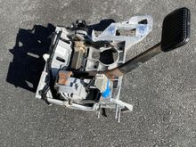 The three bolts on the left is where the good used Brake Feel sensor that makes the driver believe that regenerative braking feels like good’ ol hydraulic brakes and apple pie.