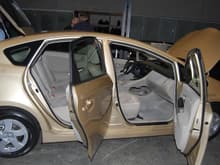 2010 Toyota Prius Passenger Side, Doors Open