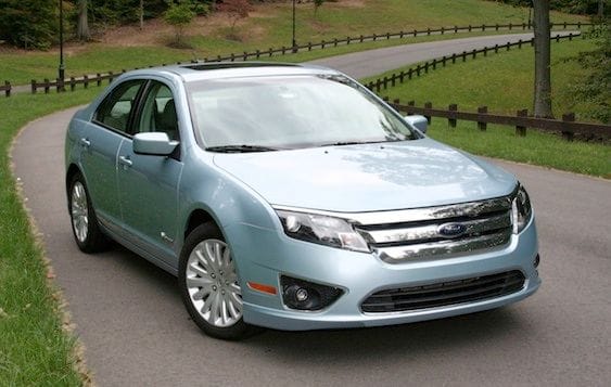 2010 ford fusion hybrid review images exterior