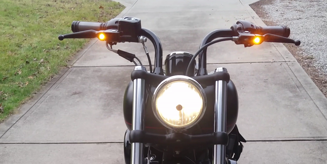 New turn signals for the softail Harley Davidson Forums