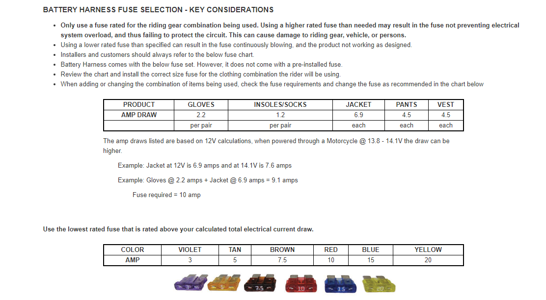 Battery Tender Connector Fuse and Amps - Harley Davidson Forums